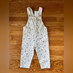 NWT Zara Floral Overalls 2-3Y